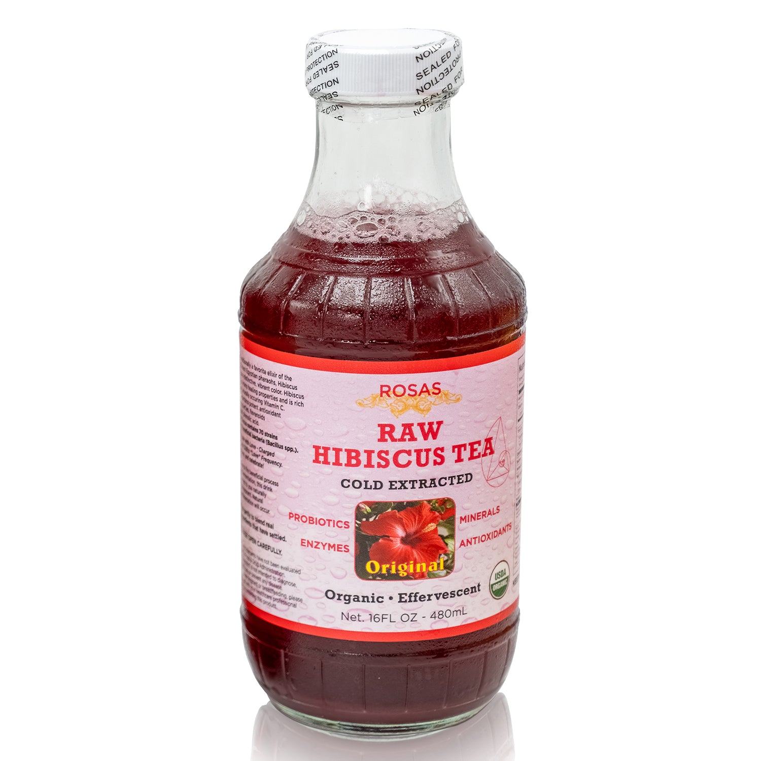 Raw Organic Fermented Hibiscus Tea