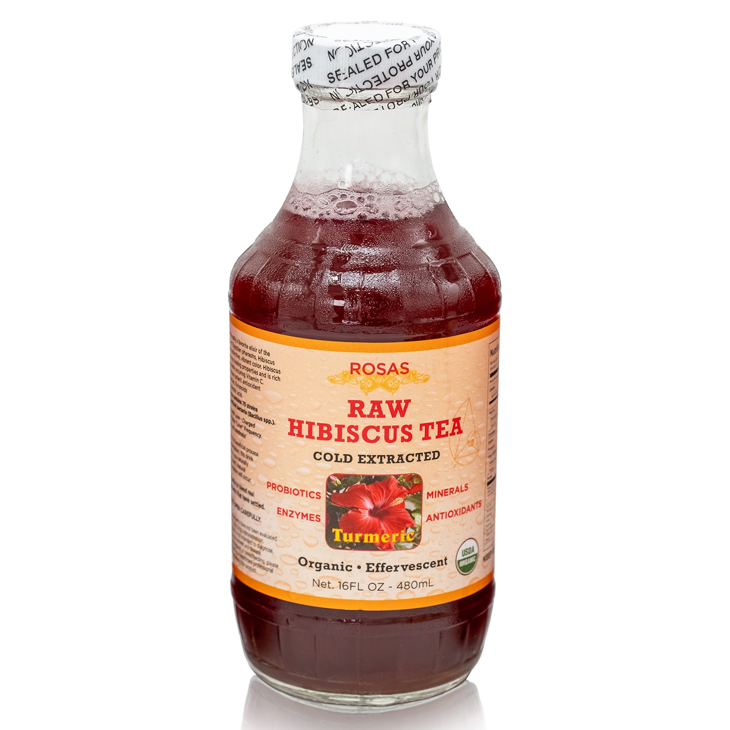 Raw Organic Fermented Hibiscus Tea