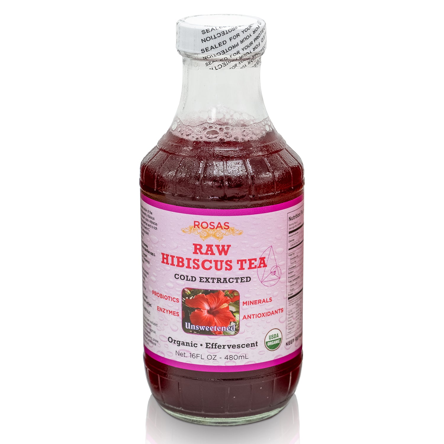 Raw Organic Fermented Hibiscus Tea