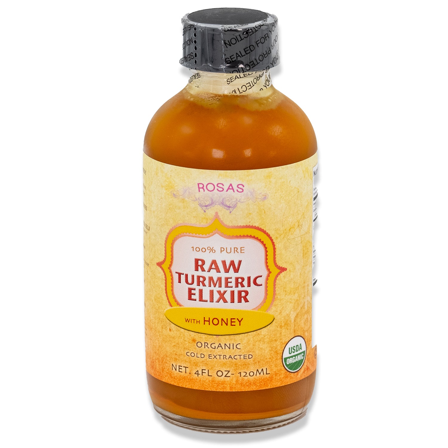 Raw Organic Fermented Turmeric-Honey Elixir